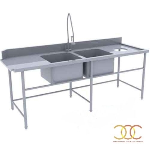 BÀN BÁT BẨN 2 CHẬU RỬA