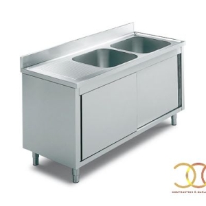 QUẦY TỦ CÓ 2 CHẬU 